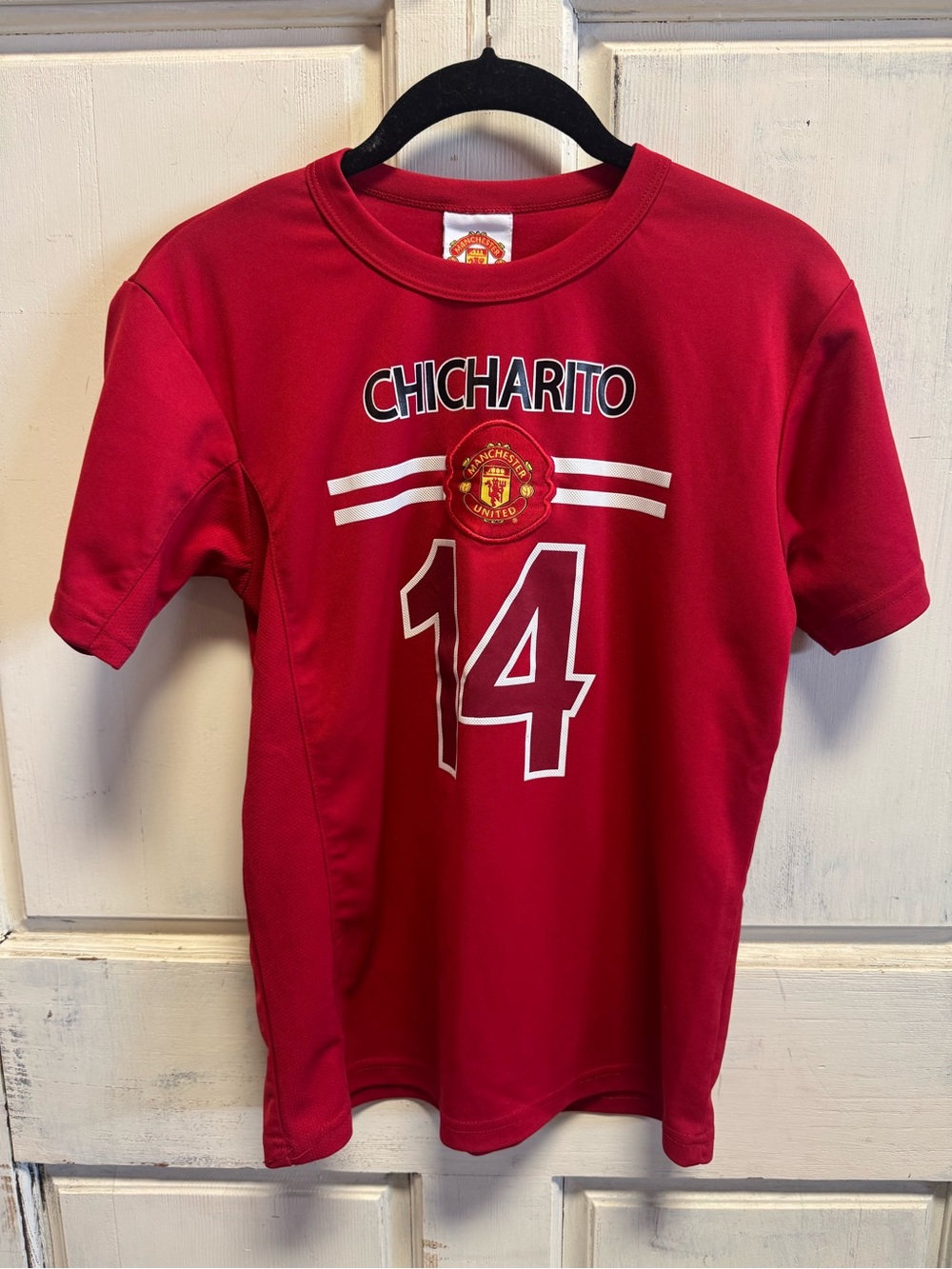 Kids' Manchester United #14 Short-Sleeve Shirt